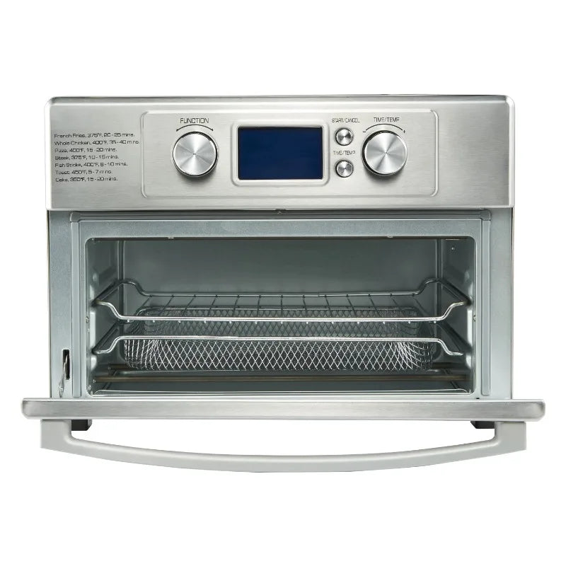 Stainless steel air fryer toaster oven. - My Store